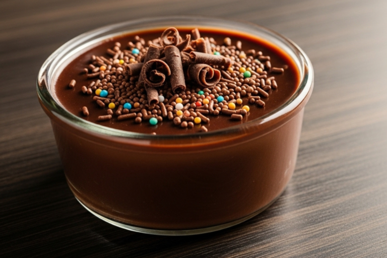 Brigadeirão de Chocolate Cremoso O Clássico Brasileiro com Textura Perfeita