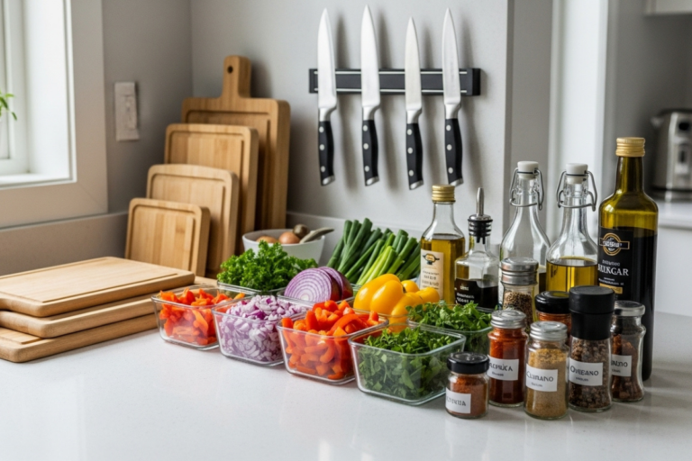 Organização Inteligente dos Ingredientes O Poder do Mise en Place na Cozinha