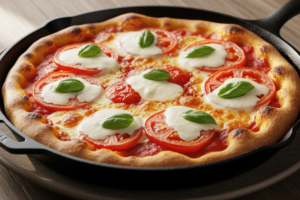 🍕 Pizza Caseira na Frigideira Rápida Receita Prática, Surpreenda-se com Isso