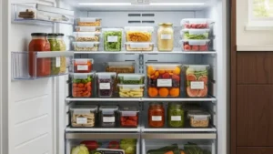 uma-pessoa-cozinhando-panela-de-pressao-eletrica-e-uma-air-fryer-cozinhar-com-air-fryer-usar-panela-de-pressao-dicas-de-uso-cozinha-eficiente-preparo-