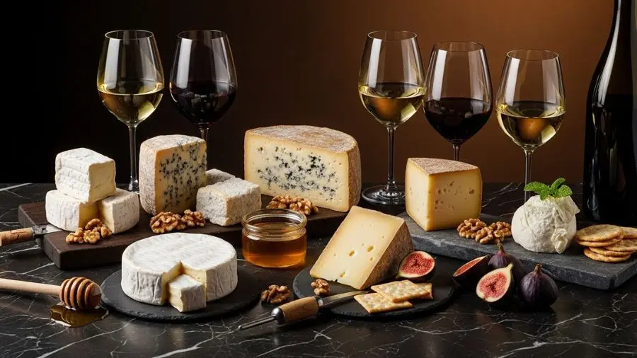 "Quatro queijos, quatro vinhos diferentes. Nenhum deles é necessariamente tinto. Essa é a primeira coisa que a maioria das pessoas precisa reaprender." -->