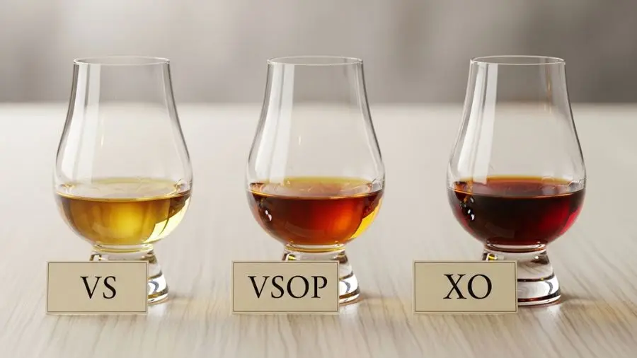 "VS para a frigideira, VSOP para o acabamento, XO para a taça — cada categoria tem seu lugar na cozinha." 