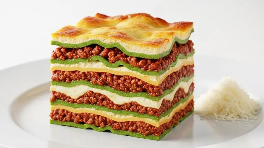 Lasanha bolonhesa clássica — sem mussarela, sem exagero, com estrutura