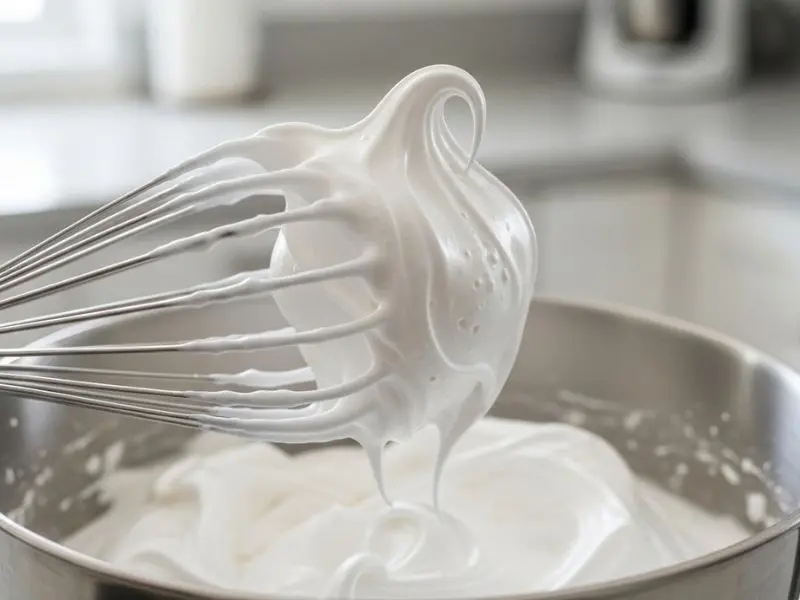 mousse de chocolate claras em neve ponto certo — merengue frances para incorporacao