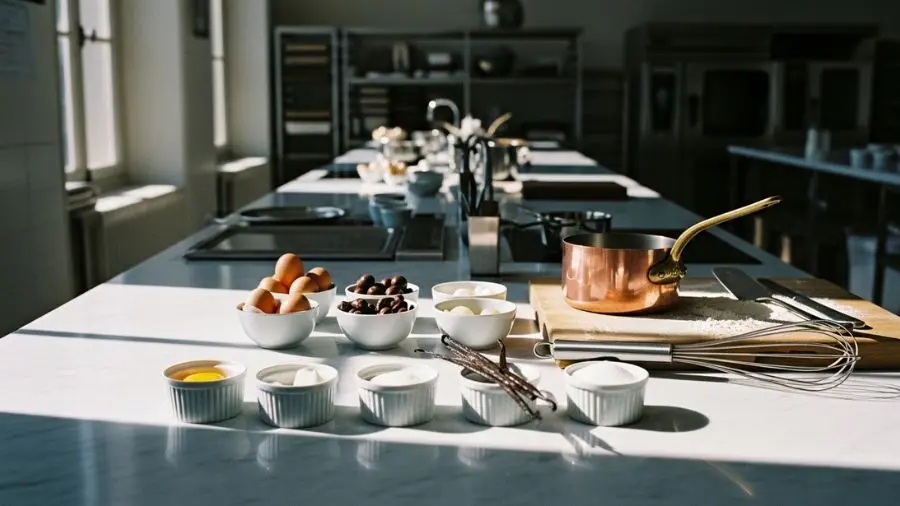 Antes de qualquer sobremesa, existe uma organização. Aprendi isso no primeiro dia.