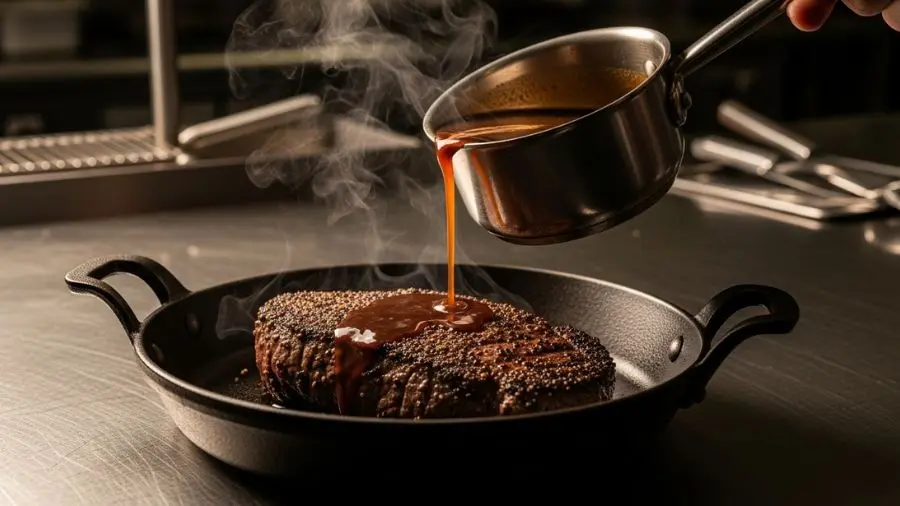 "Quarenta segundos. É quanto tempo você tem para decidir o molho."