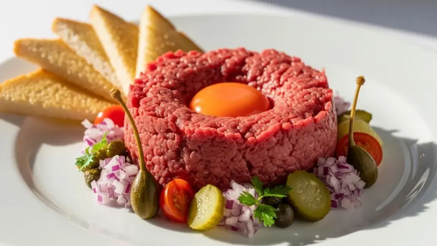 "A gema vai no centro, inteira, na hora de servir. O cliente quebra. Não você."