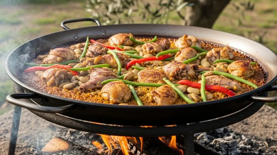 “Paella original não tem camarão”