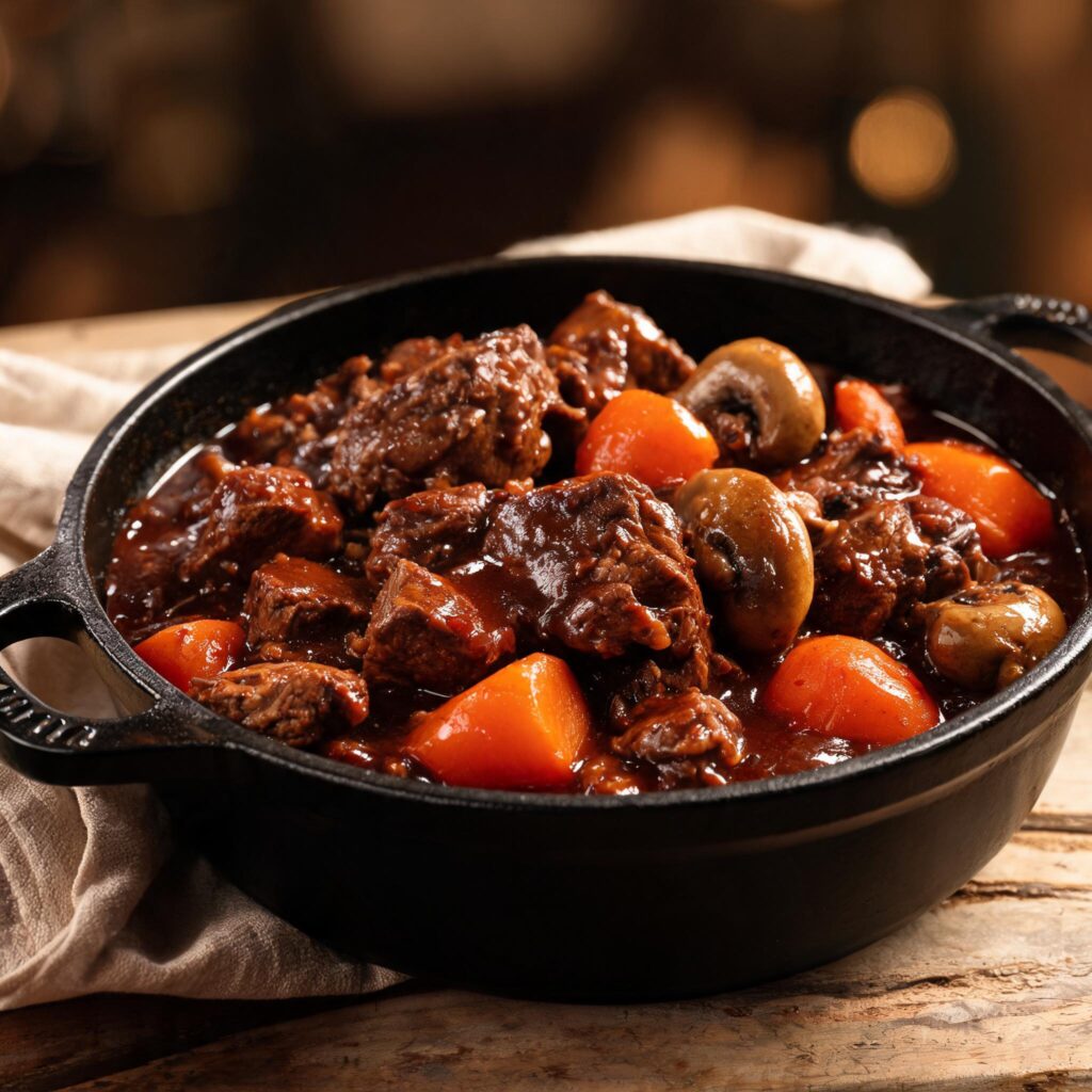 Boeuf Bourguignon: A Técnica que Transforma Carne Dura em Se — Story
