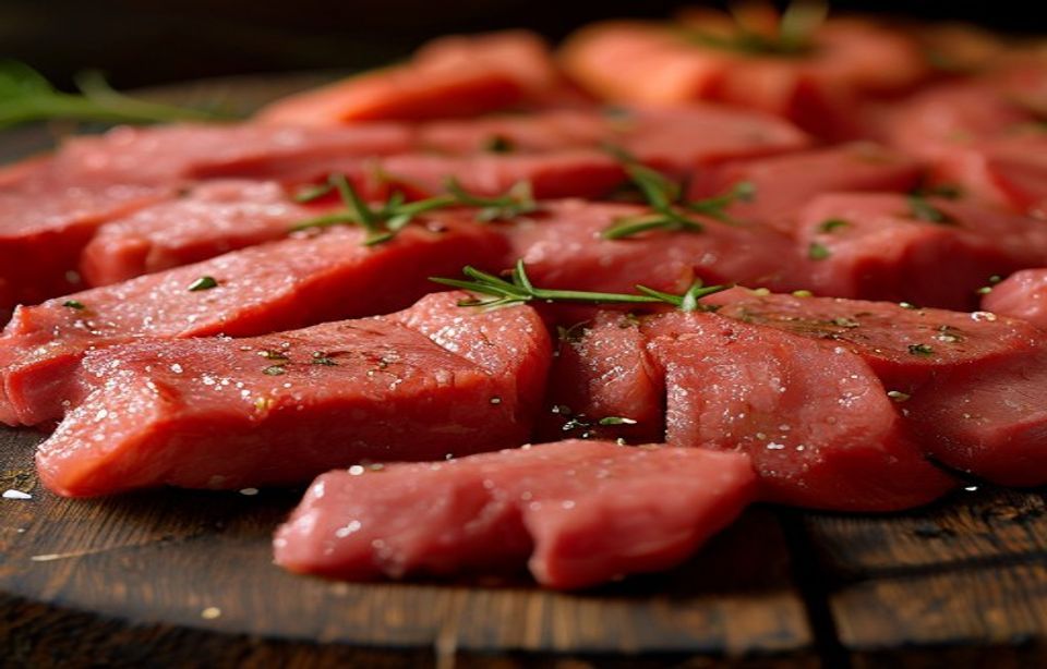 Picanha fatiada