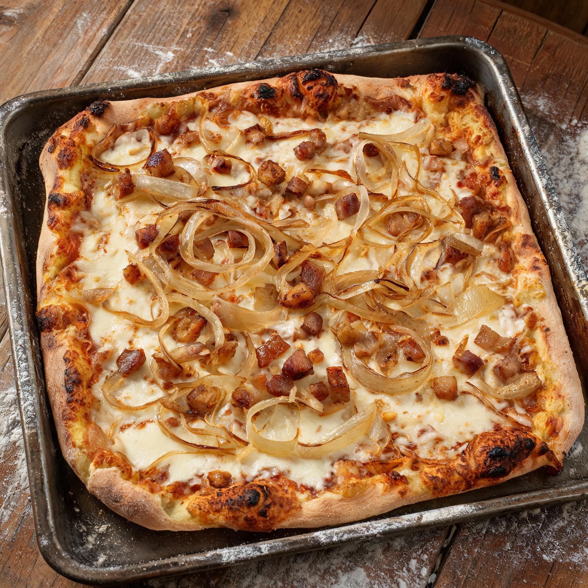 Tarte Flambée: a Pizza Alsaciana que Chega Antes de Qualquer Aperitivo
