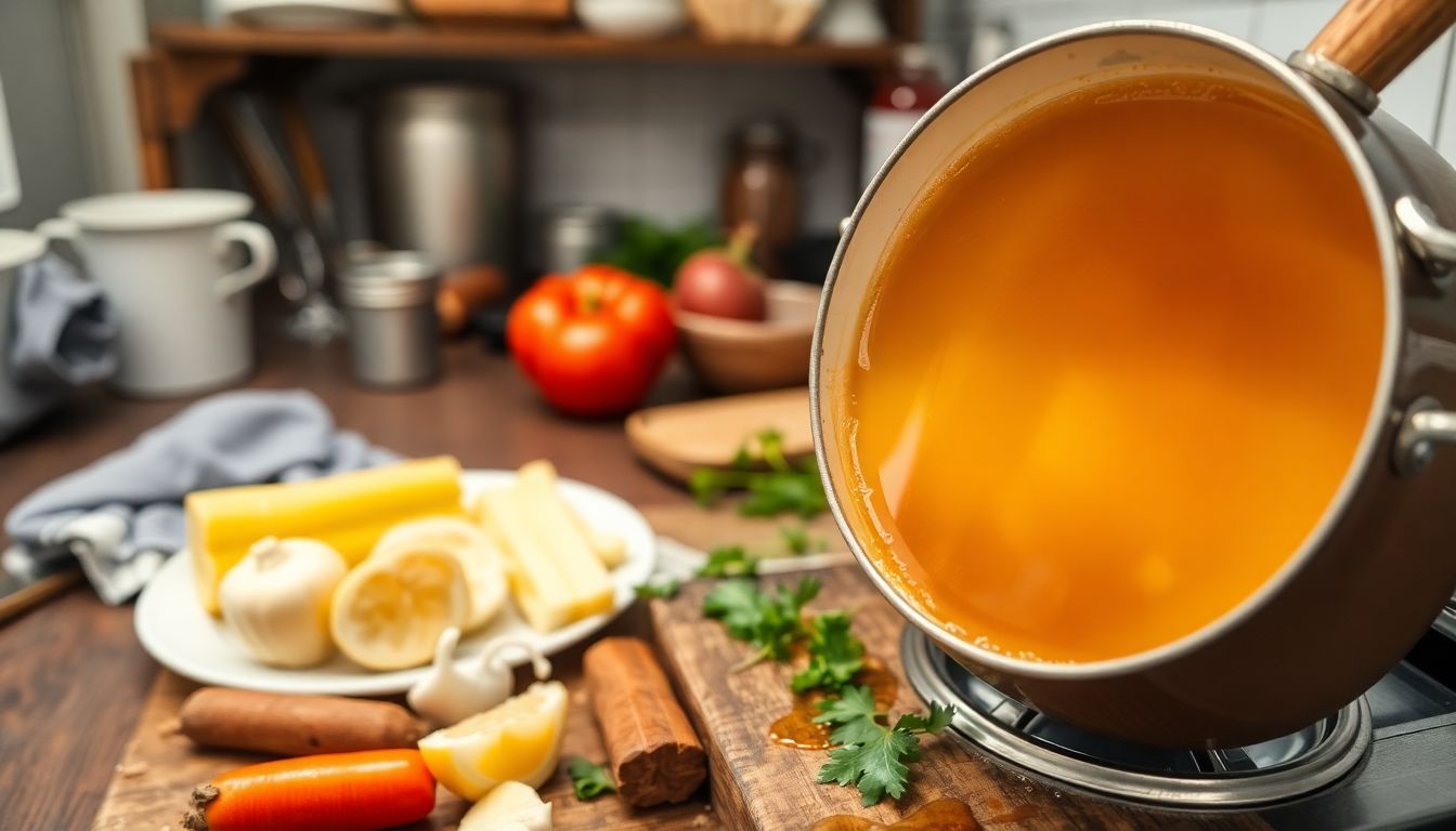 Caldo de osso bone broth receita passo a passo cozinha - imagem 3