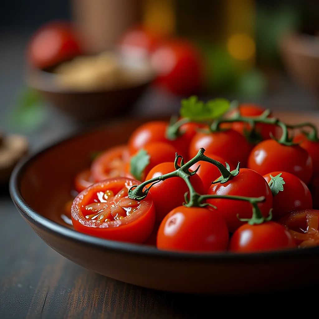 Confit de tomate tecnica francesa azeite ervas alho - imagem 6