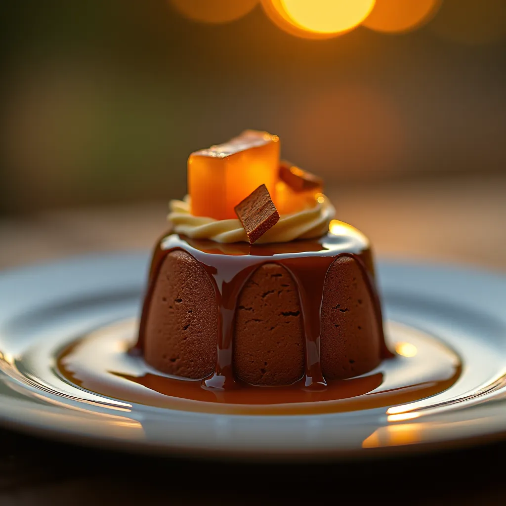Caramelo salgado metodo seco com fleur de sel - ponto ambar perfeito