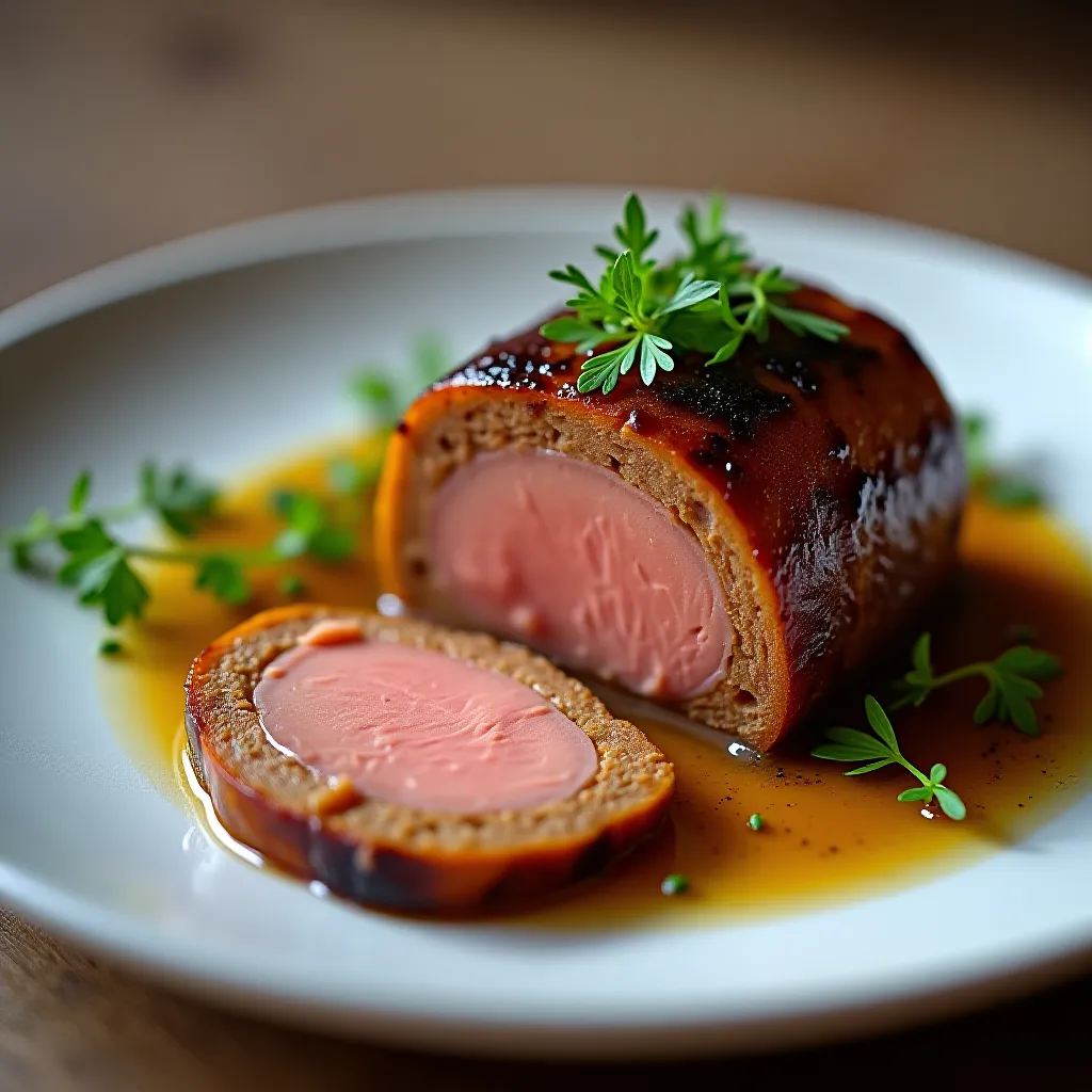 ethical foie gras alternative duck liver pan seared