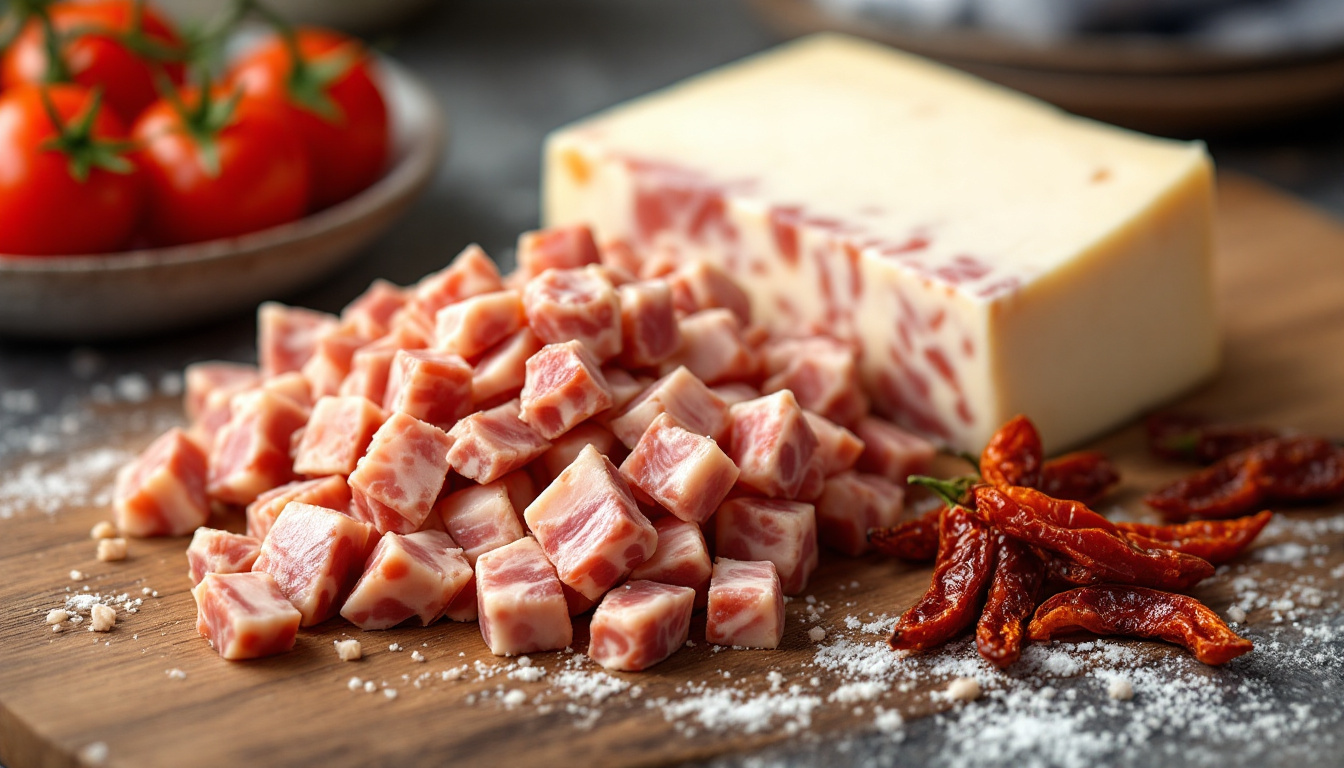 Rigatoni all'Amatriciana Autêntica: Guanciale e Pecorino - imagem 2