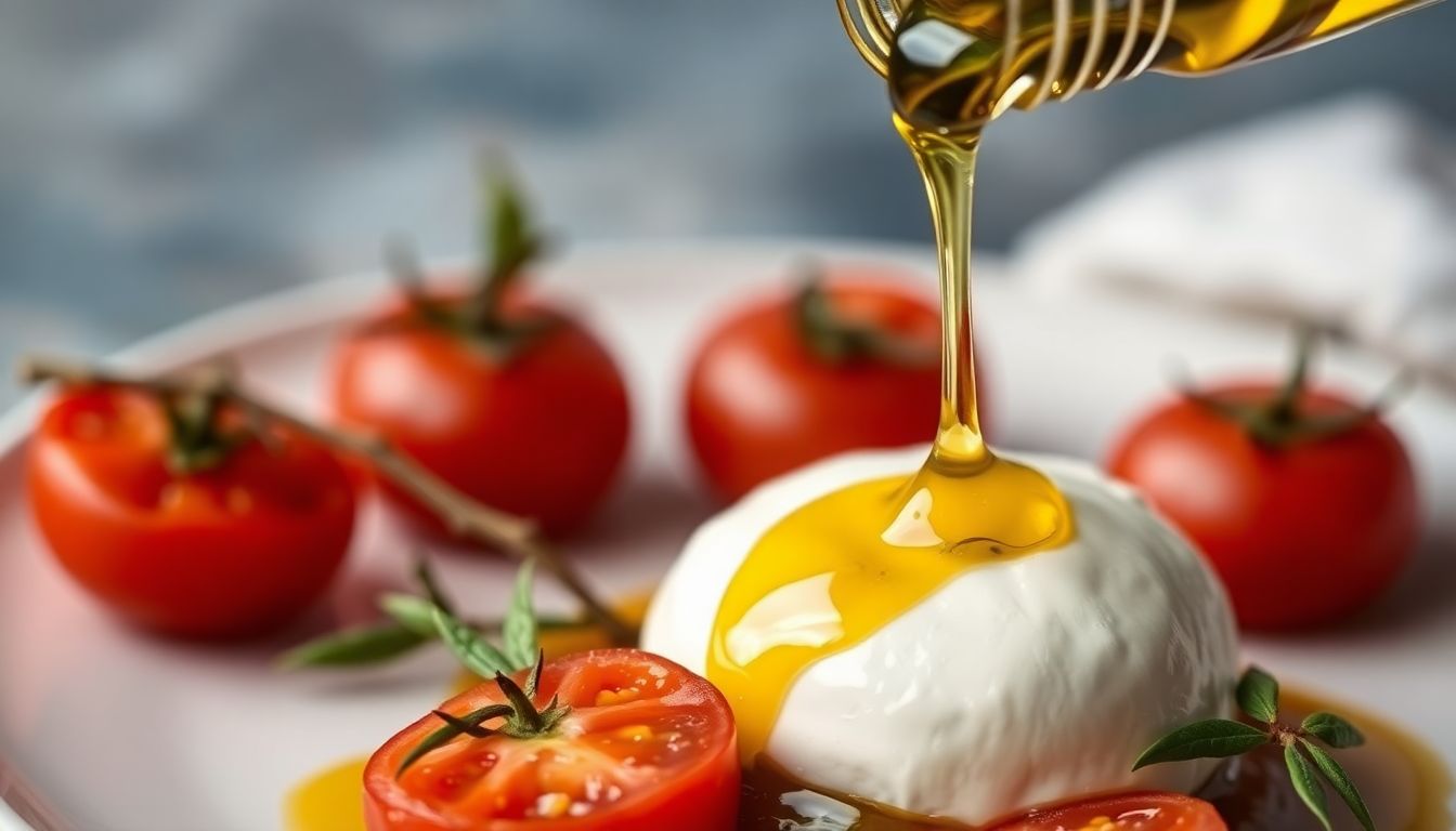 burrata com tomate - imagem 4