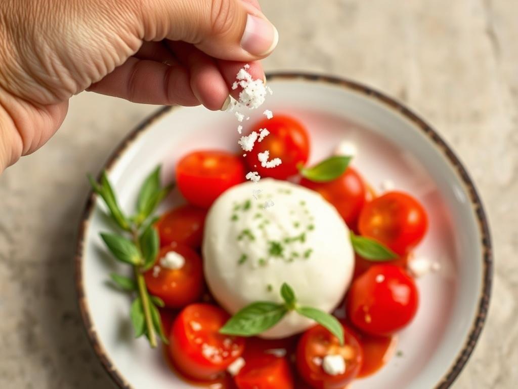 burrata com tomate - imagem 5